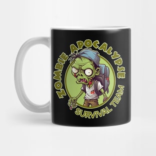 Zombie Apocalypse Survival Team Mug